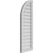 Ekena Millwork Quarter Round Top Left Surface Mount PVC Gable Vent w/ 2"W x 1-1/2"P Brickmould Frame, 14"W x 42"H GVPQL14X4202SN - alternate 3